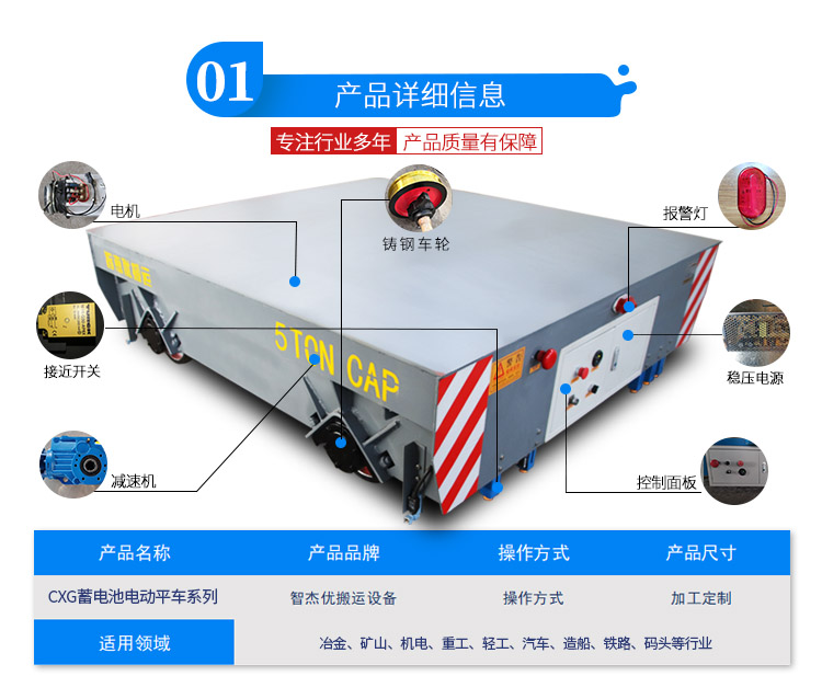 车间物料转运车结构